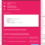 Direct scrviz link to your Apps Script github repo, project or owner