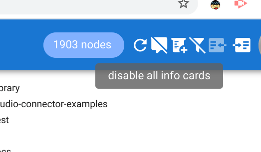 disable info cards